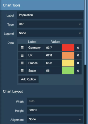 chart toolbar